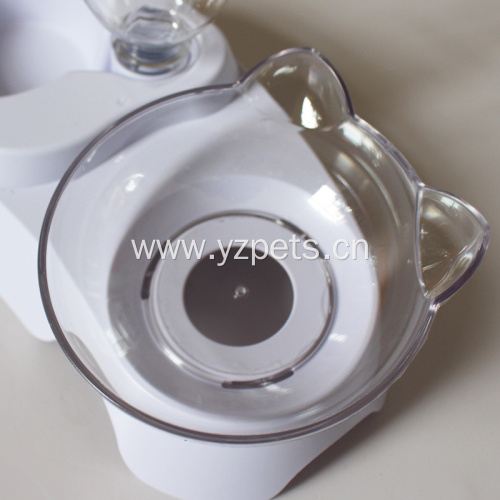 Pet waterer dual-use pet food water bowl